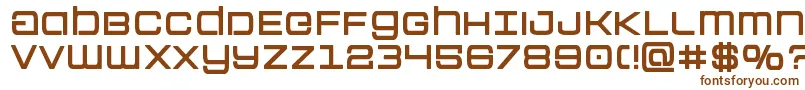 Colonymarinesbold-fontti – ruskeat fontit valkoisella taustalla