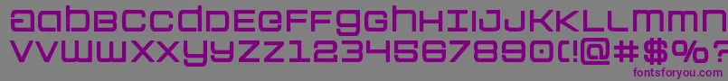Шрифт Colonymarinesbold – фиолетовые шрифты на сером фоне