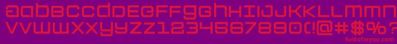 Colonymarinesbold Font – Red Fonts on Purple Background