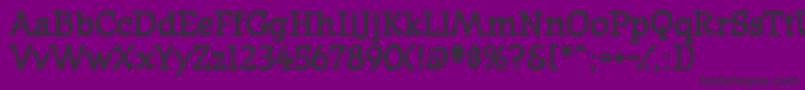 WesternpresssskBold Font – Black Fonts on Purple Background