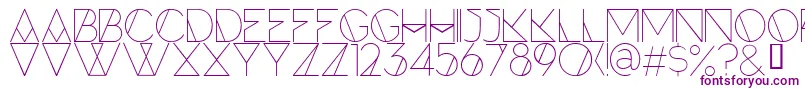 ForteLine Font – Purple Fonts