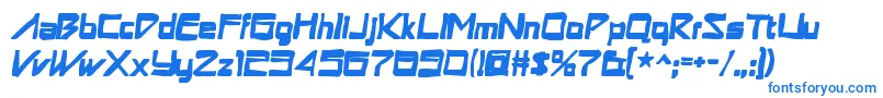Więcej informacji o czcionce Astronboyink Czcionka Astronboyink – niebieskie czcionki