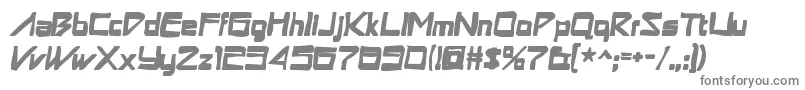Шрифт Astronboyink – серые шрифты на белом фоне