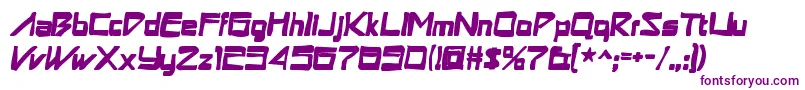 Więcej informacji o czcionce Astronboyink Czcionka Astronboyink – fioletowe czcionki