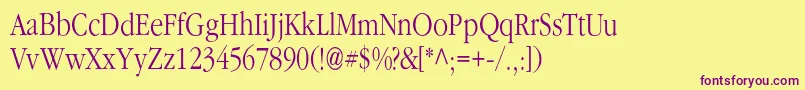 More about Classicrussianc Font Classicrussianc Font – Purple Fonts on Yellow Background