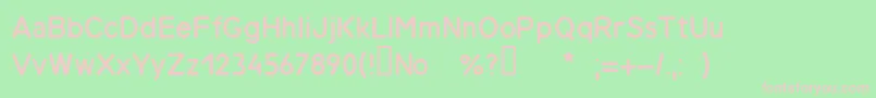 Gost26.008вЂ”85 Font – Pink Fonts on Green Background