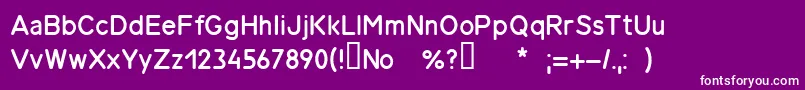 Gost26.008вЂ”85 Font – White Fonts on Purple Background