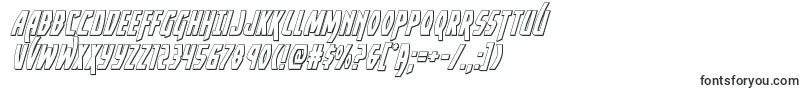 Yankeeclipper3Dital-fontti – brändifontit