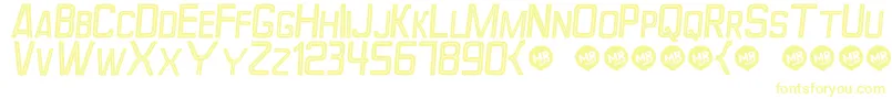 PerforamaItalic Font – Yellow Fonts