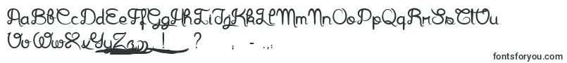 Шрифт Arthus1Hig6htone – надписи красивыми шрифтами