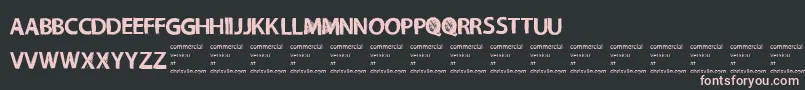 NecromongerRegular Font – Pink Fonts on Black Background