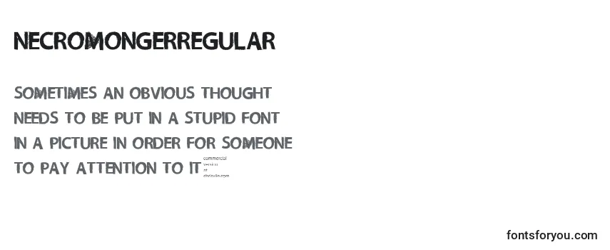 NecromongerRegular Font
