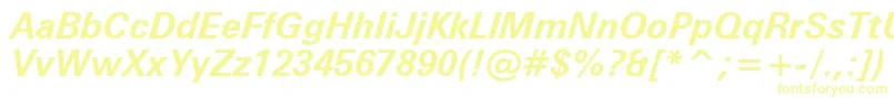 Zurichbi Font – Yellow Fonts