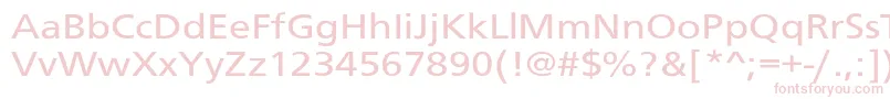 BudboyerextNor Font – Pink Fonts on White Background