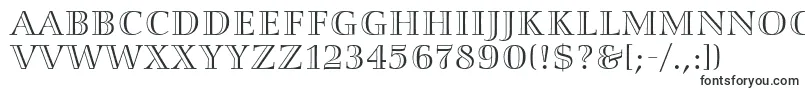 SmaragdAlternate-fontti – mainosfontit