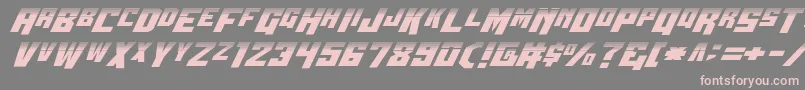 Saiba mais sobre a fonte Wbv5half Fonte Wbv5half – fontes rosa em um fundo cinza