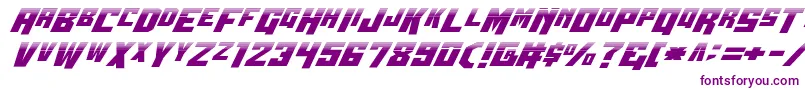 Wbv5half-Schriftart – Violette Schriften