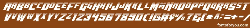 More about Wbv5half Font Wbv5half Font – White Fonts on Brown Background