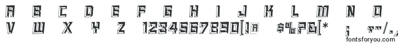Шрифт ReliefcapsItalic – знаменитые шрифты
