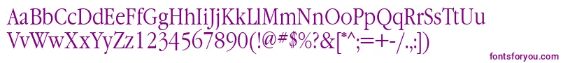 GaramondnarrowcttNormal Font – Purple Fonts