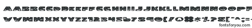 Шрифт Lande – тяжелые шрифты