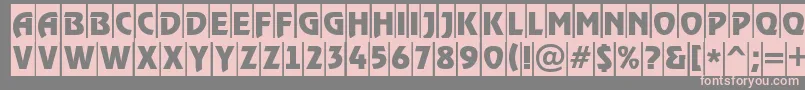 ARewindertitulcm Font – Pink Fonts on Gray Background