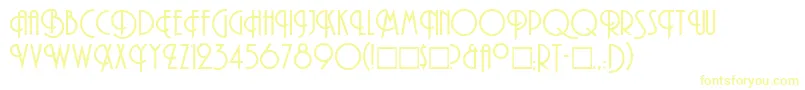 TibetLight Font – Yellow Fonts