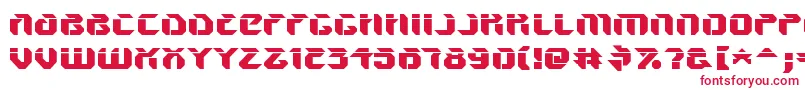 フォントV5amu – 赤い文字