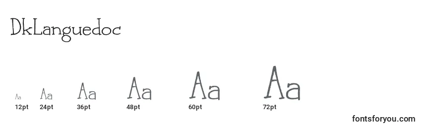 DkLanguedoc Font Sizes