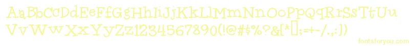 Idolwild Font – Yellow Fonts