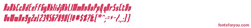 AngloysgarthBoldItalic Font – Red Fonts