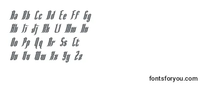 Шрифт AngloysgarthBoldItalic