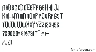 Gargoyles font – fantastic Fonts