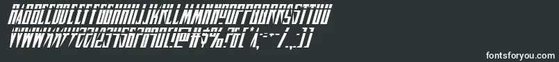 Шрифт Timberwolflasital2 – белые шрифты