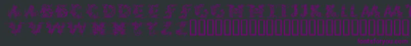 CallipsografiaMedium Font – Purple Fonts on Black Background