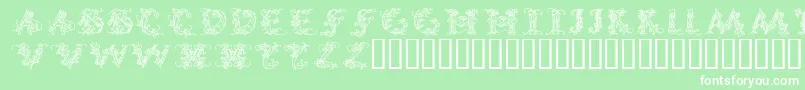More about CallipsografiaMedium Font CallipsografiaMedium Font – White Fonts on Green Background