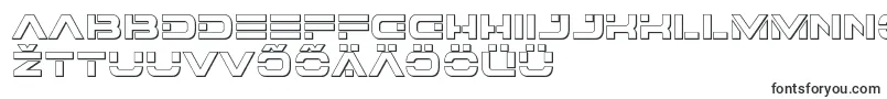 Шрифт 7thservice3D – эстонские шрифты