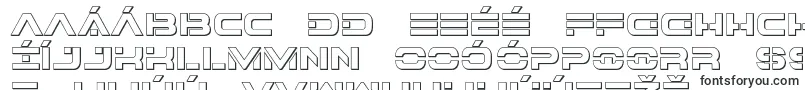 Шрифт 7thservice3D – чешские шрифты