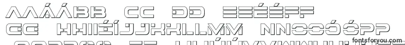 Шрифт 7thservice3D – гэльские шрифты
