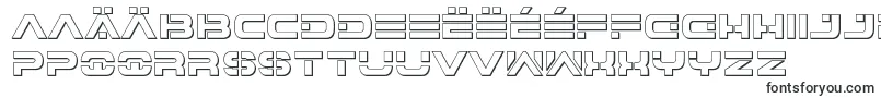 Шрифт 7thservice3D – македонские шрифты