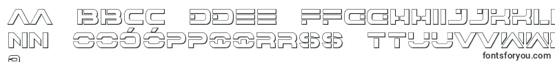 Шрифт 7thservice3D – польские шрифты