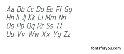 IntropolMediumitalic Font