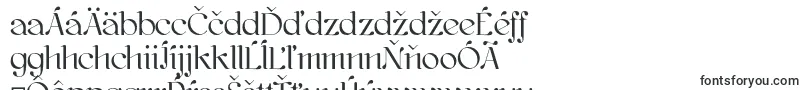Шрифт Kawoszeh – словацкие шрифты