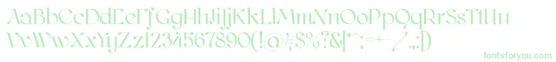 Kawoszeh Font – Green Fonts