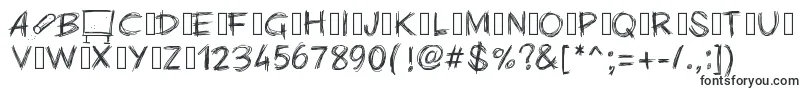 Pwchalk-fontti – Alkavat P:lla olevat fontit