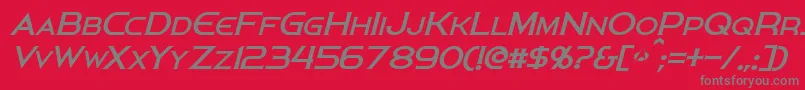 More about PersisItalic Font PersisItalic Font – Gray Fonts on Red Background