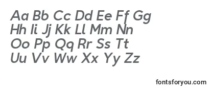 Обзор шрифта TriompheItalic