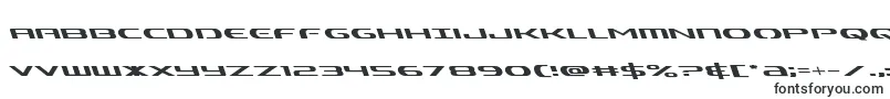 Alphamenleft-fontti – vektorifontit