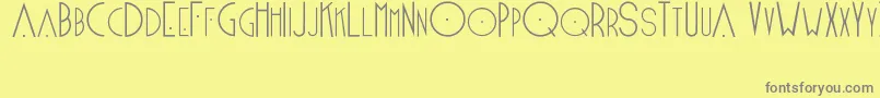 Więcej informacji o czcionce Blake Czcionka Blake – szare czcionki na żółtym tle