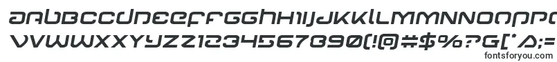 Шрифт Gunrunnersemital – высокотехнологичные шрифты
